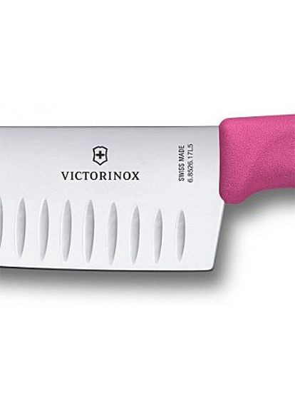 Ніж кухонний Santoku 17 cм рожевий 6.8526.17L5B Victorinox (316617540)