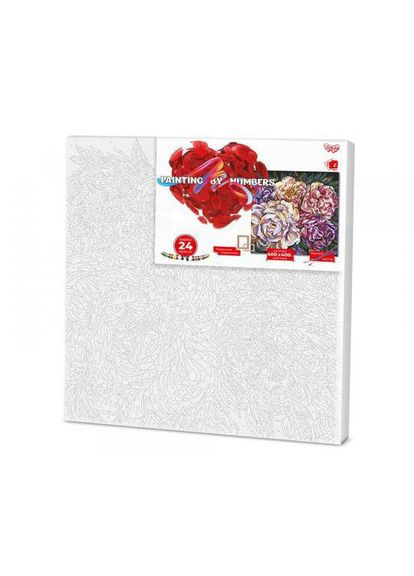 Картина за номерами "Букет" Danko Toys KpNe-40х40-02-09 40x40 см No Brand (315757007)