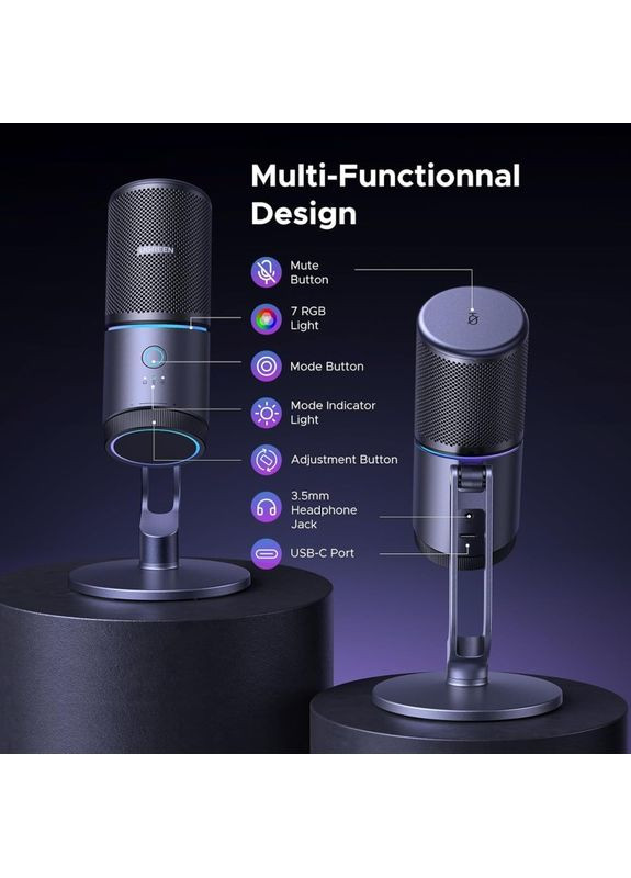 USB настольный микрофон (UGR-35629) Ugreen CM769 (372684079)