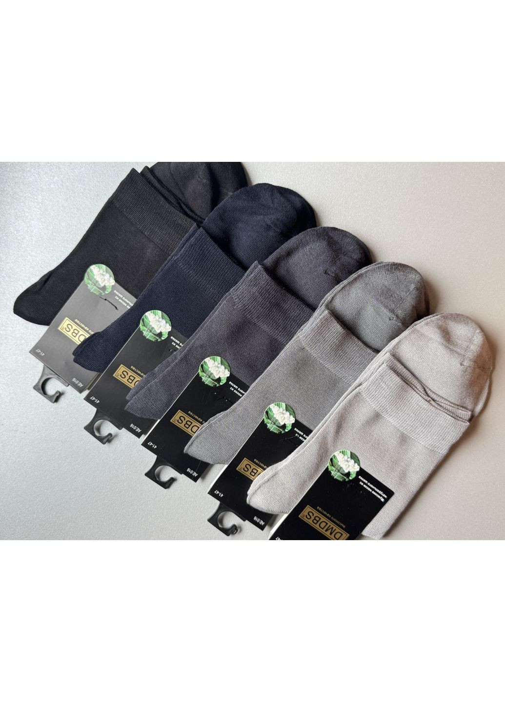 Комбіновані 5 пар шовкові класичні демисезонні шкарпетки, дуже приємні до тіла DMDBS однотонні (348782518)