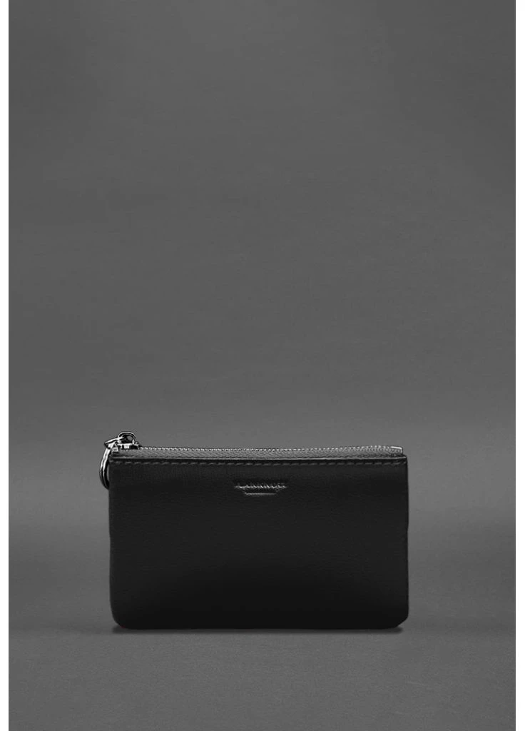Шкіряна монетниця з блискавкою та кільцем чорна(BB_30003890) No Brand (384672841)