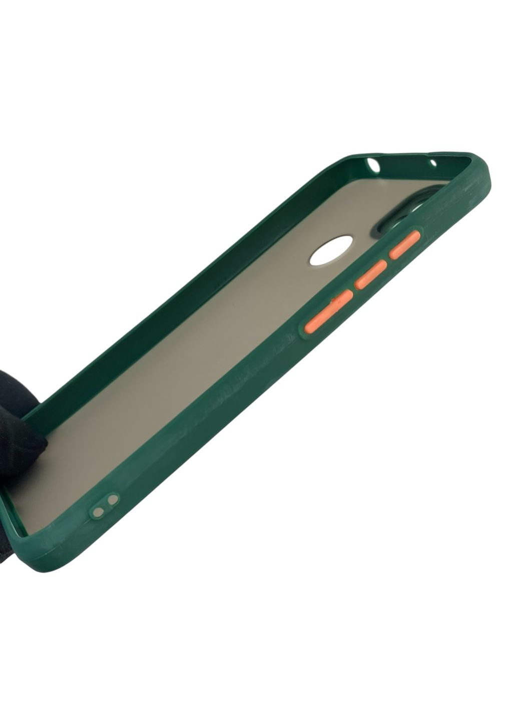 Чохол для телефона Redmi 10A з високими бортами із захистом камери на сяомі редмі 10а темно-зелений Xiaomi (366387875)