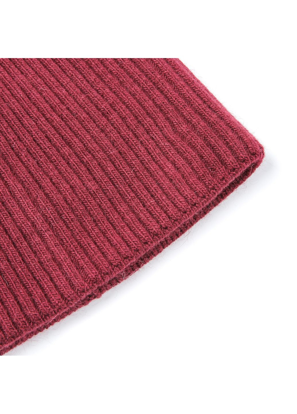 Шапка біні чоловіча вовна бордова ЯРЕМА 676-039 LuckyLOOK 676-039М (351902690)