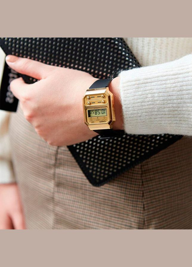 Наручний оригінальний годинник A100WEFG-9A - унісекс Casio (316716582)