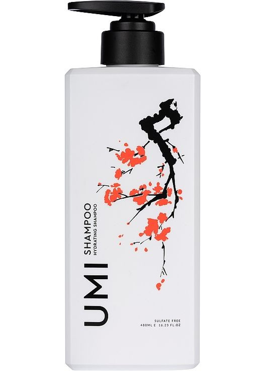 Увлажняющий шампунь для повседневного использования Hydrating Shampoo 480ml (1448289-27964118) Umi (368637910)