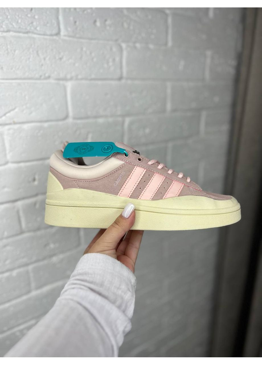 КРОССОВКИ ЖЕНСКИЕ ADIDAS CAMPUS АДИДАС КАМПУС No Brand комбинированные демисезоны (369389264)