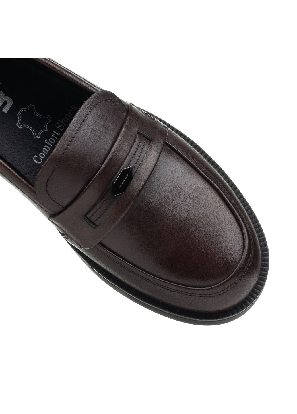 24pfm Женские Лоферы (2662Т) темно-коричневый з натуральная кожа, румыния — (328915123)