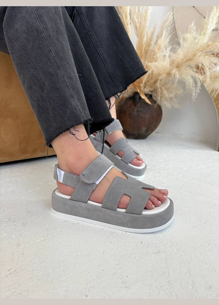 Босоніжки на платформі з липучками No Brand (338863528)