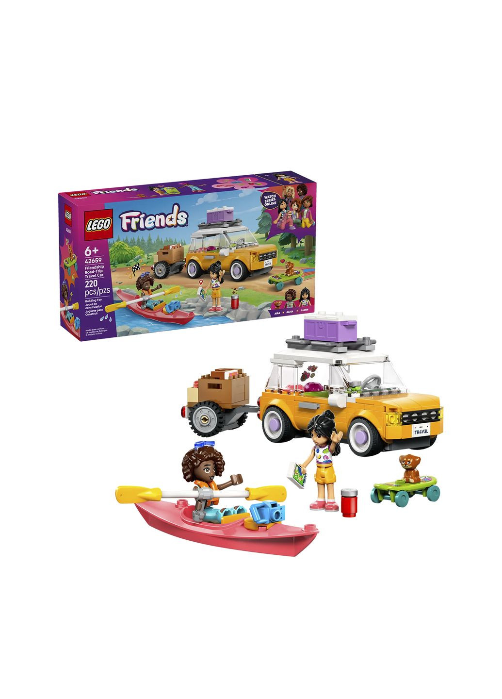 Конструктор Friends Автомобіль для подорожей із друзями колір різнокольоровий CB-00279950 Lego (336146289)