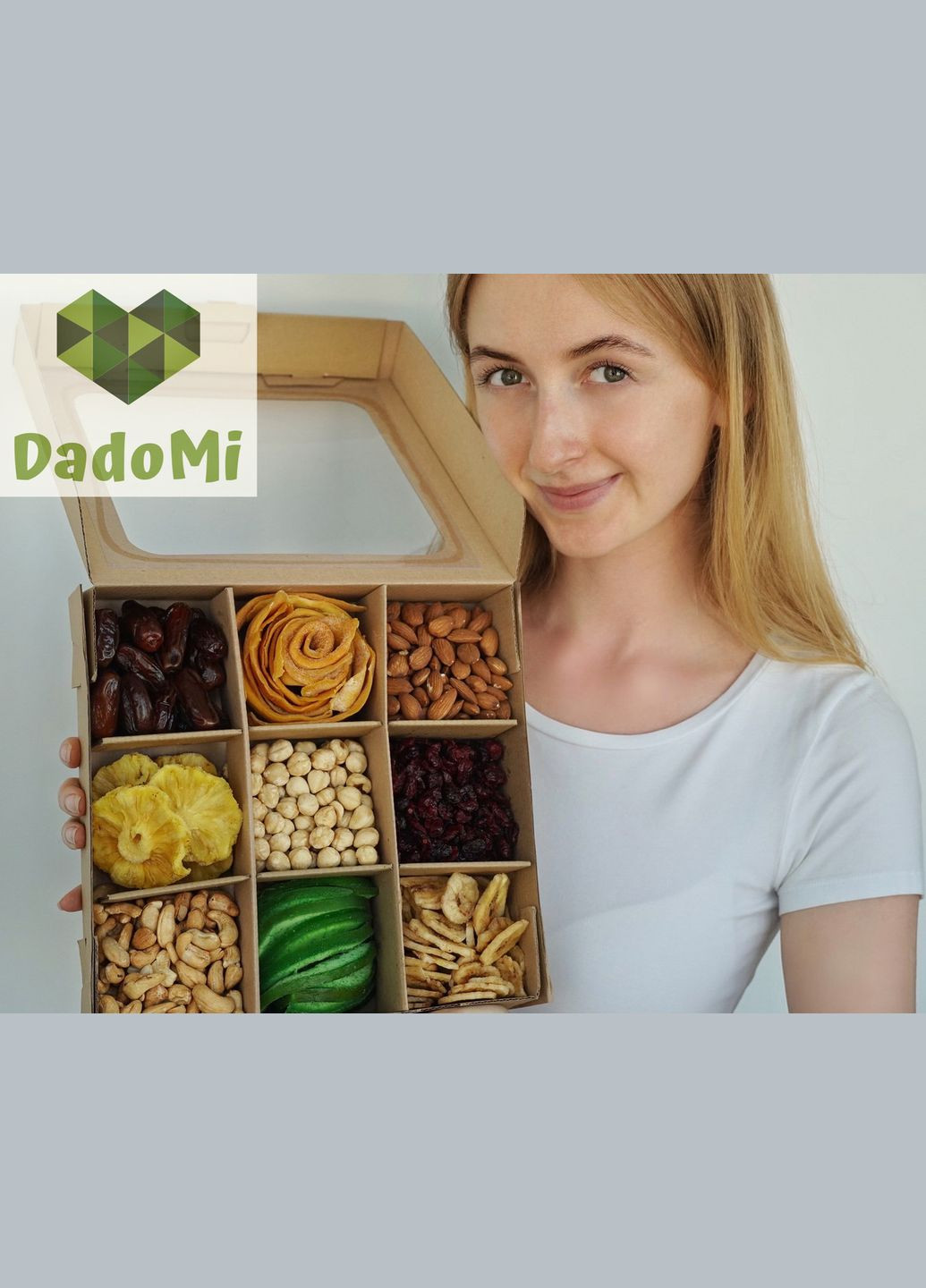 Подарочный набор #1 орехи, сухофрукты Гигант Ассорти 1.5кг +- No Brand (314809430)