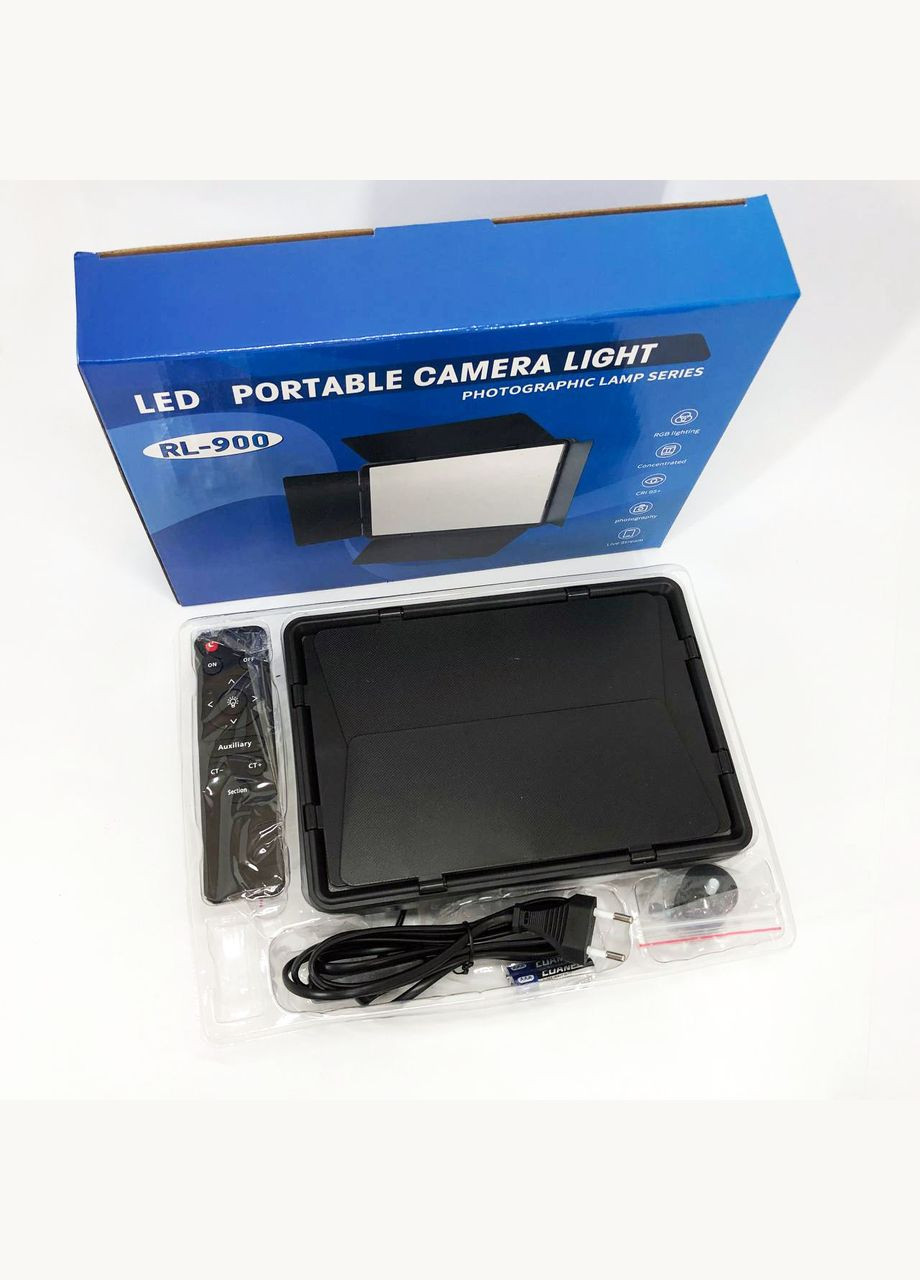 Прямокутне студійне світло LED LIGHT RL-900 35W з пультом 3000k-6500k чорний No Brand (332987210)