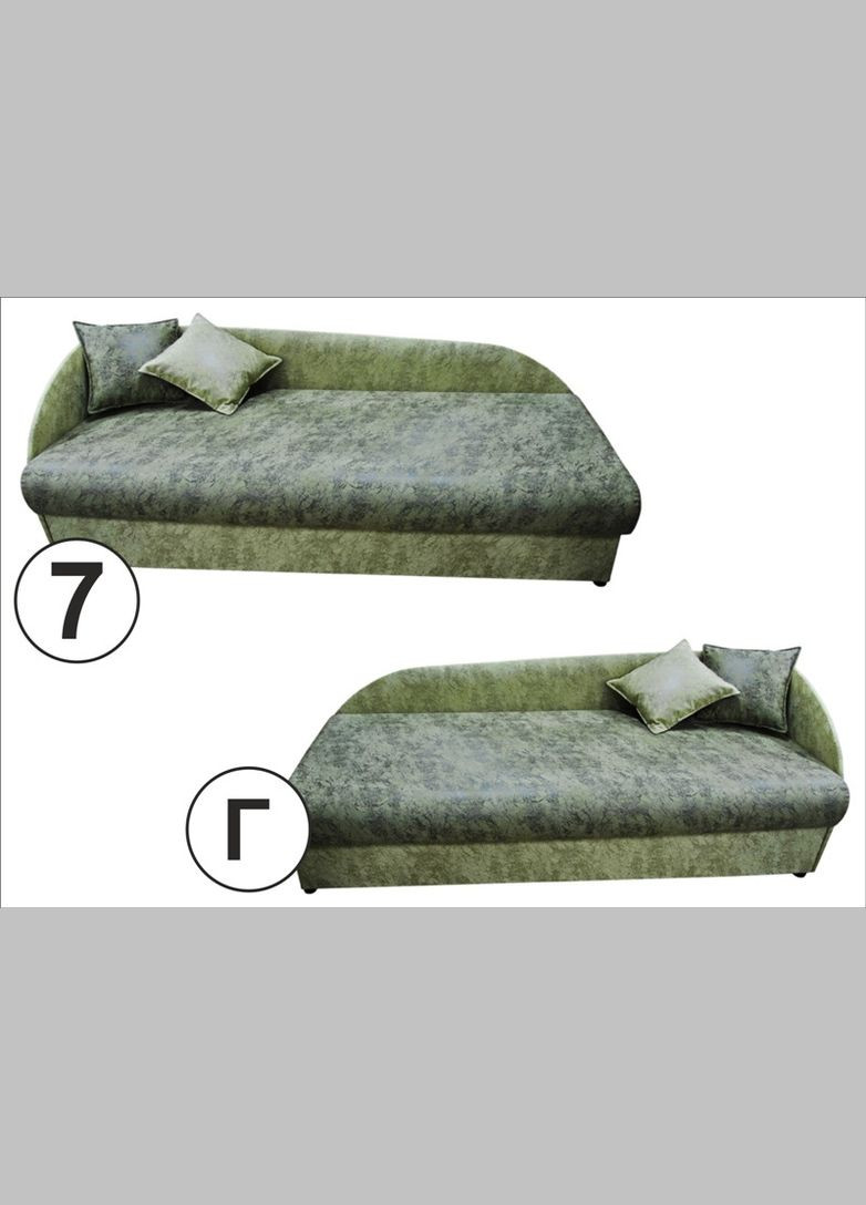 Диван тахта кутова з нішею Хвиля ТМ No Brand (325484324)