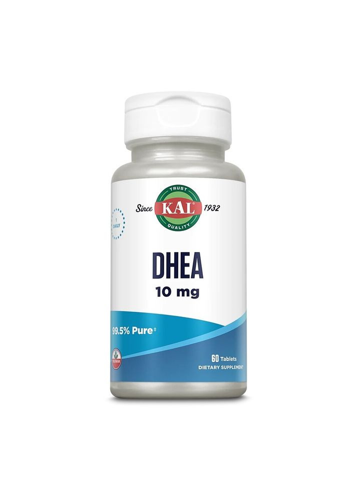 Стимулятор тестостерона DHEA 10 mg, 60 таблеток KAL (334704047)