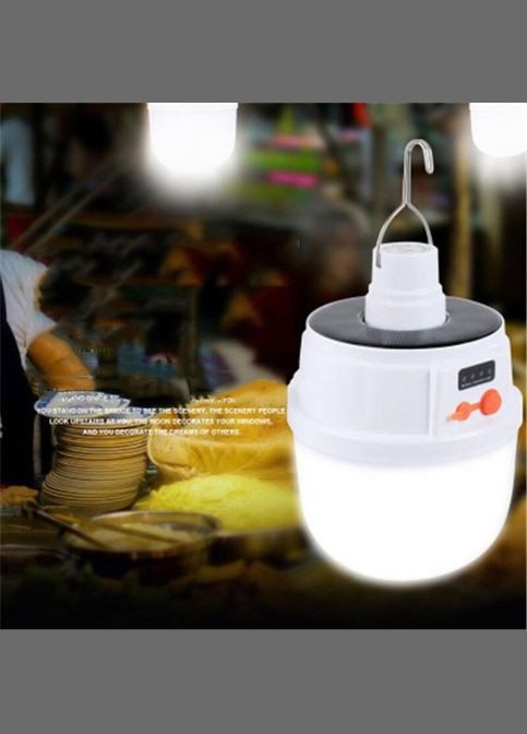 Лампа для кемпинга на солнечной батарее BL 2022 No Brand (323486350)