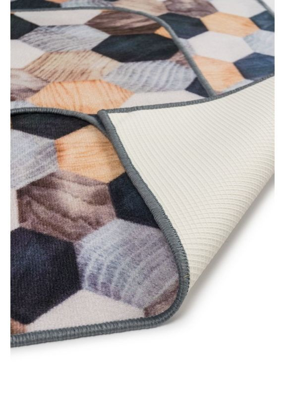 Набір ковриків у ванну кімнату Taba 330-2 57х90 та 57х60 см сірий No Brand (364969212)