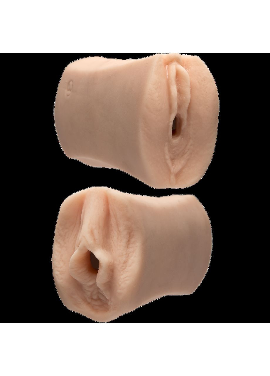 Мастурбатор двосторонній Doc Johnson Jessie Andrews / Julia Ann Ultraskyn, вагіна/вагіна No Brand (366878497)