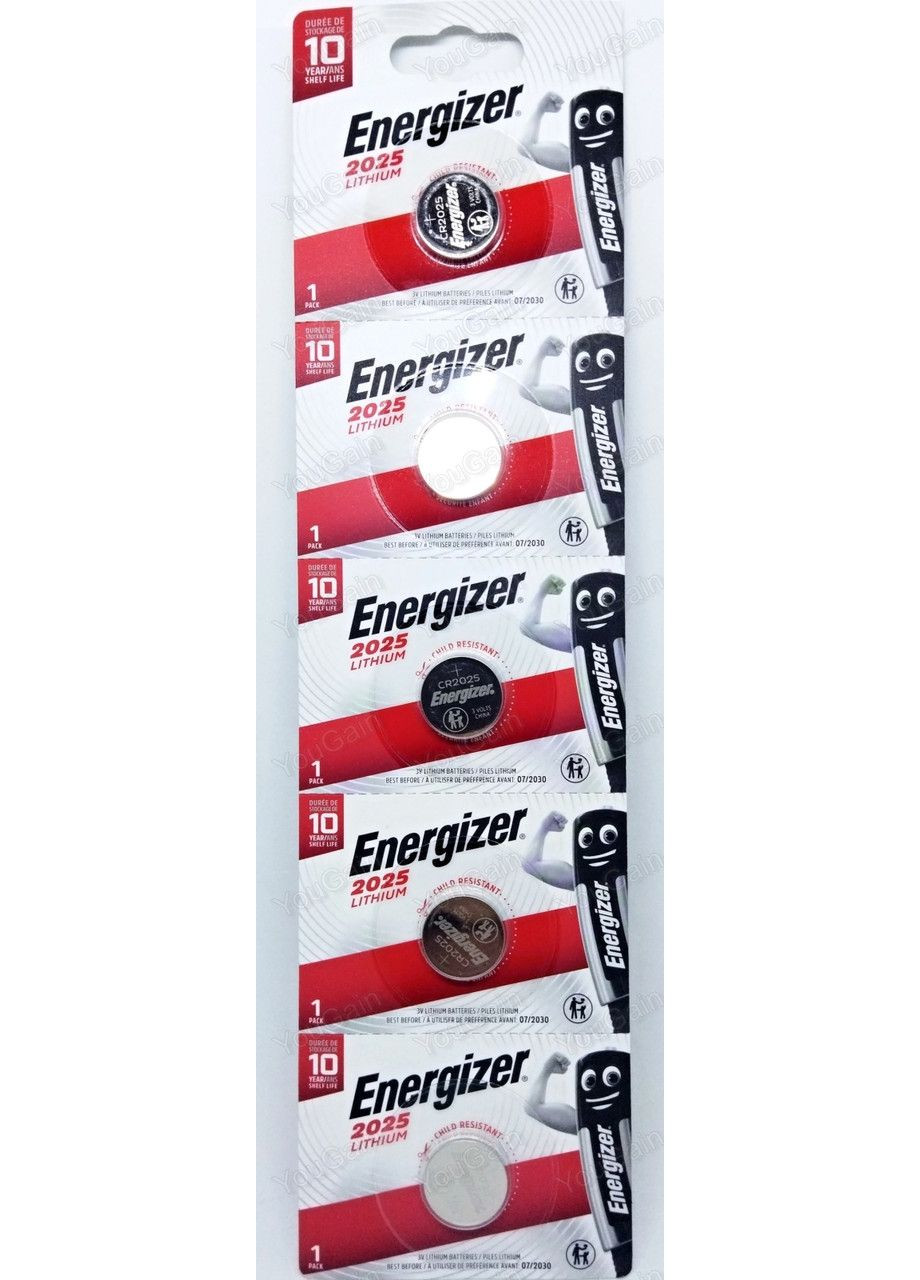 Батарея литиевая CR2025 Energizer (361068134)