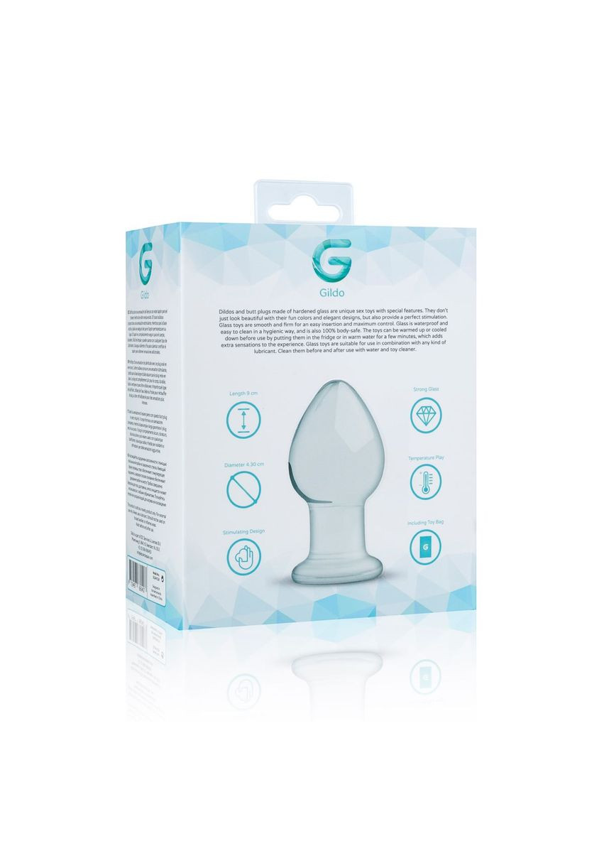 Скляна Анальна пробка Glass Buttplug No. 26 - CherryLove Gildo (282676200)