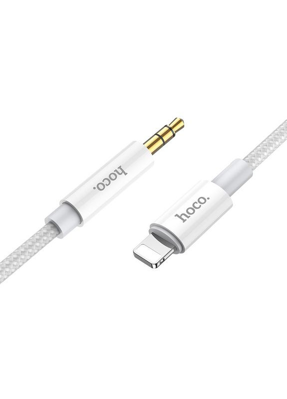 Кабель AUX UPA19 Digital Audio Conversion Cable Lightning White Hoco (297454596)