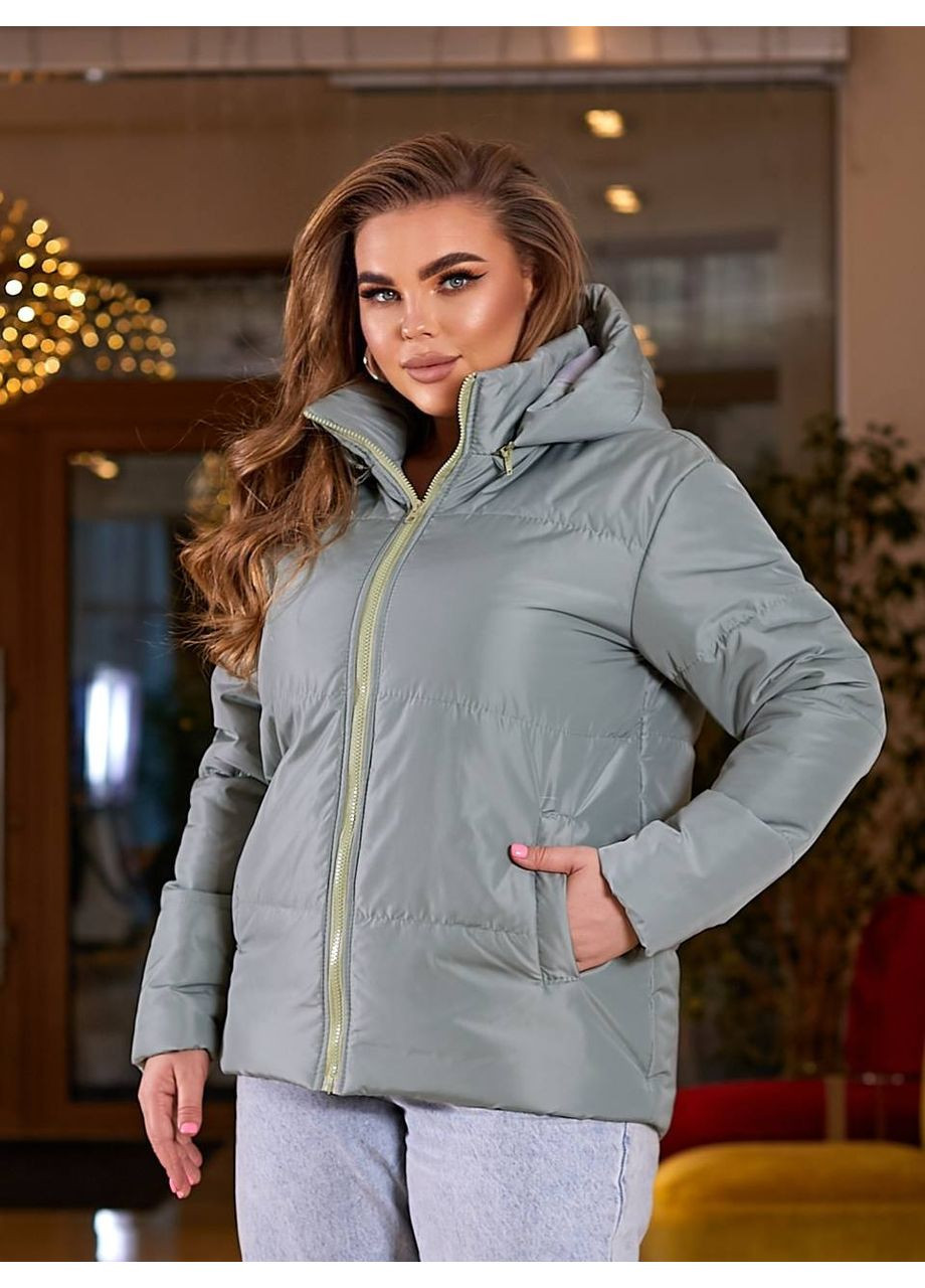 Малиновая демисезонная женская демисезонная куртка канада цвета морской волны New Trend