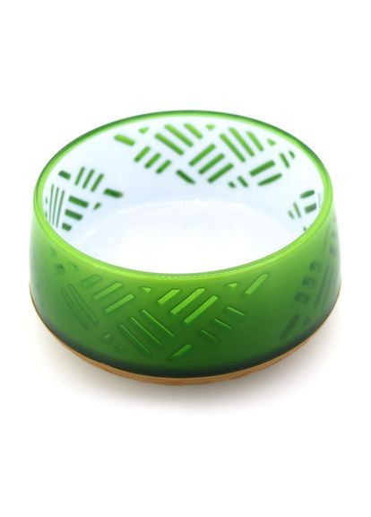 Japanese Art Designed миска для собак і кішок, 400 мл, зелений, 12х12х5 см (4976555934076) DoggyMan (341941692)