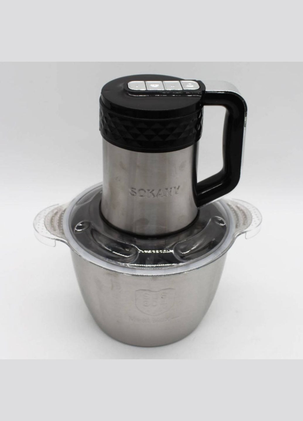 Подрібнювач кухонний SK-16016 металева чаша 800 Вт 3 л Sokany (337503470)