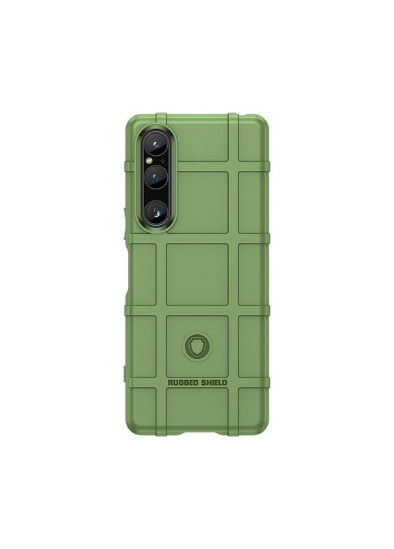 Чехол Rugged Shield для Sony Xperia 1 V Green Lenuo (361904027)