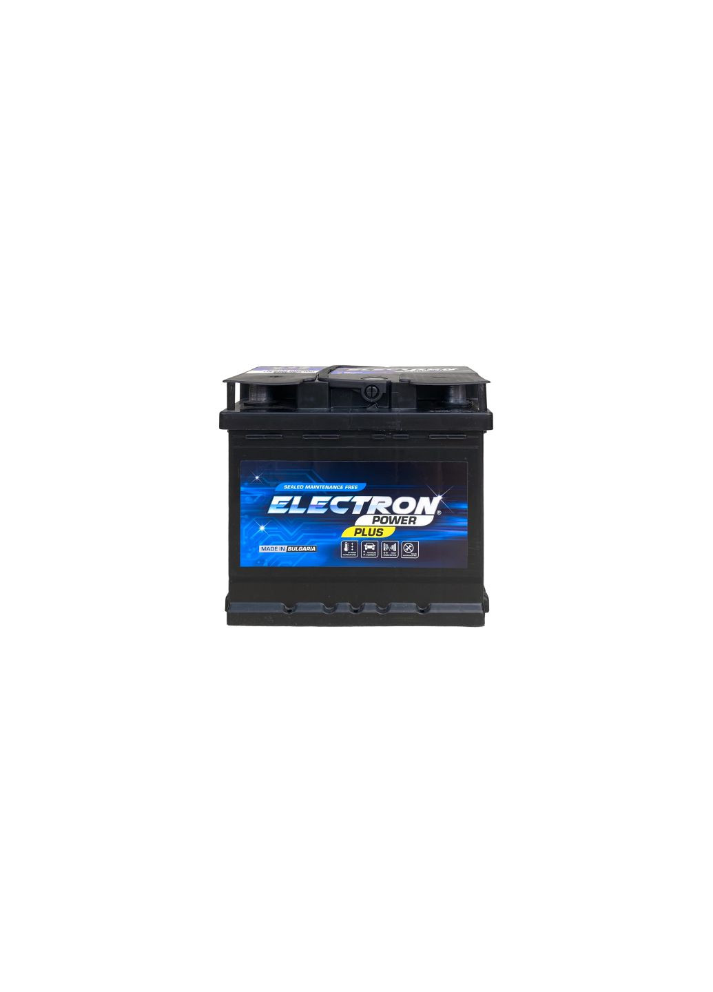 Аккумулятор автомобильный POWER PLUS 50Ah Ев (-/+) (450EN) (550 027 045 SMF) Electron POWER PLUS 50Ah Ев (-/+) (450EN) (369881343)