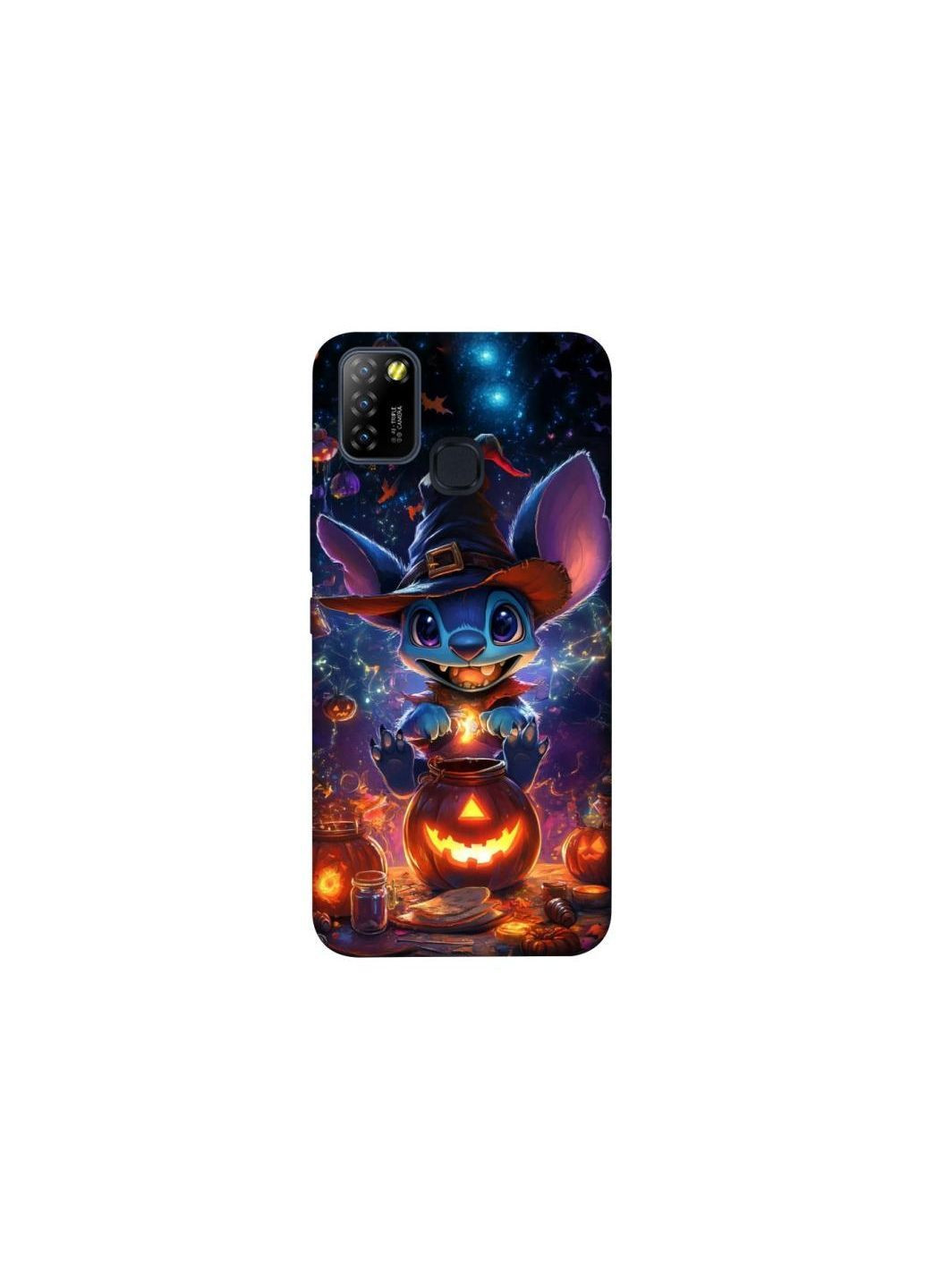 Чехол на Infinix Hot 10 Lite Halloween Stitch ver.5 Frontalka (365305308)