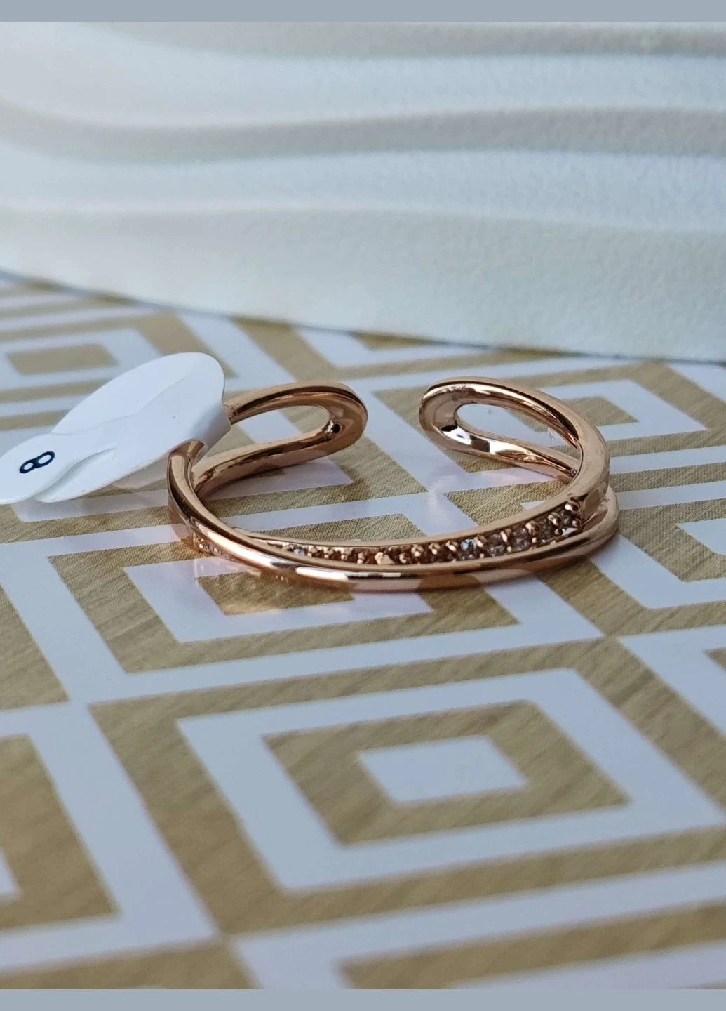 Каблучка позолочена ксюпінг xuping позолота медзолото Xuping Jewelry (337114051)
