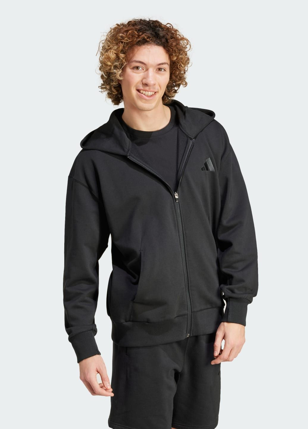 Худи ALL SZN Fleece Full-Zip adidas (299759856)