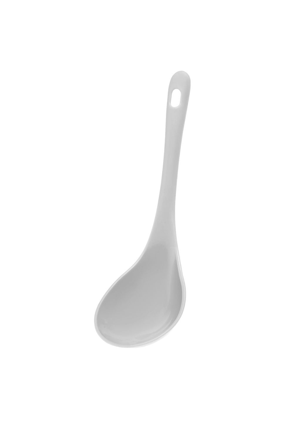 Ложка для мультиварки риса половник пластиковая глубокая 22х7 см Белый Kitchen Master (304266846)