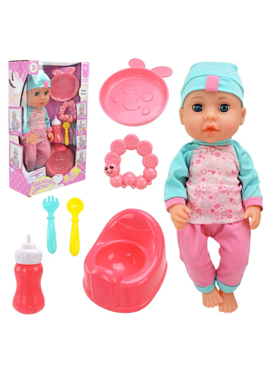 Пупс"" PL-524-112 ость, писающий, аксессуар р-р пупса 33 см в короб. 23, 5*11*40см Маленьке Сонечко (362575276)