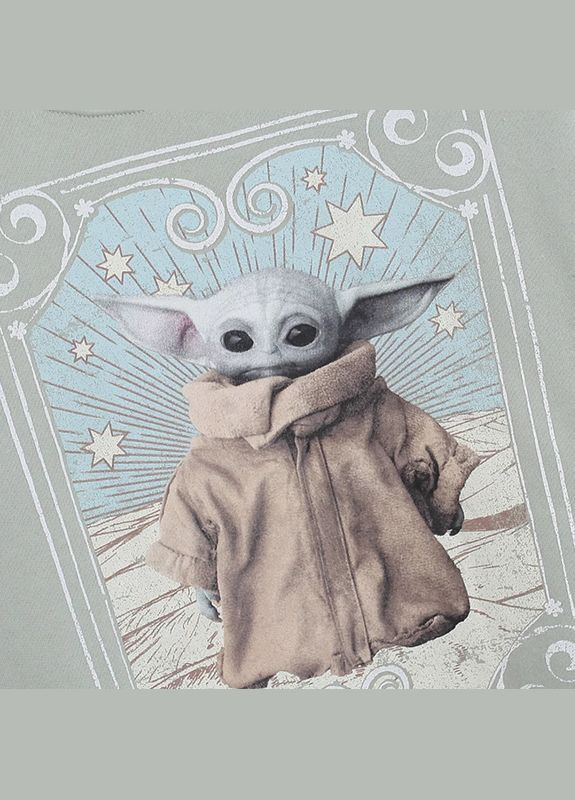 Женский свитшот Star Wars с Малышом Йодой голубой Kohl's (313401228)