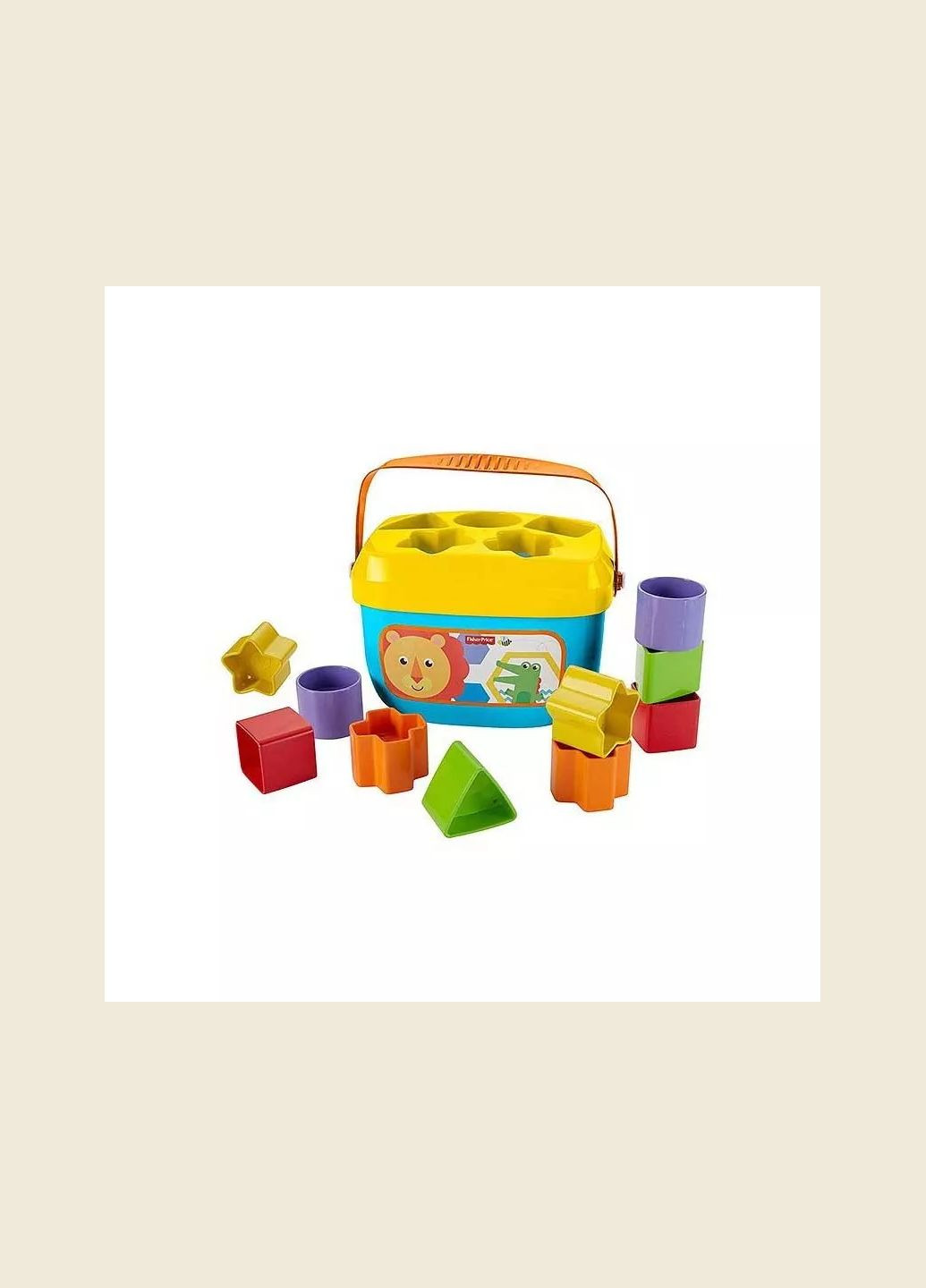 Ведерце з кубиками Яскраве (FFC84) Fisher Price (333253172)