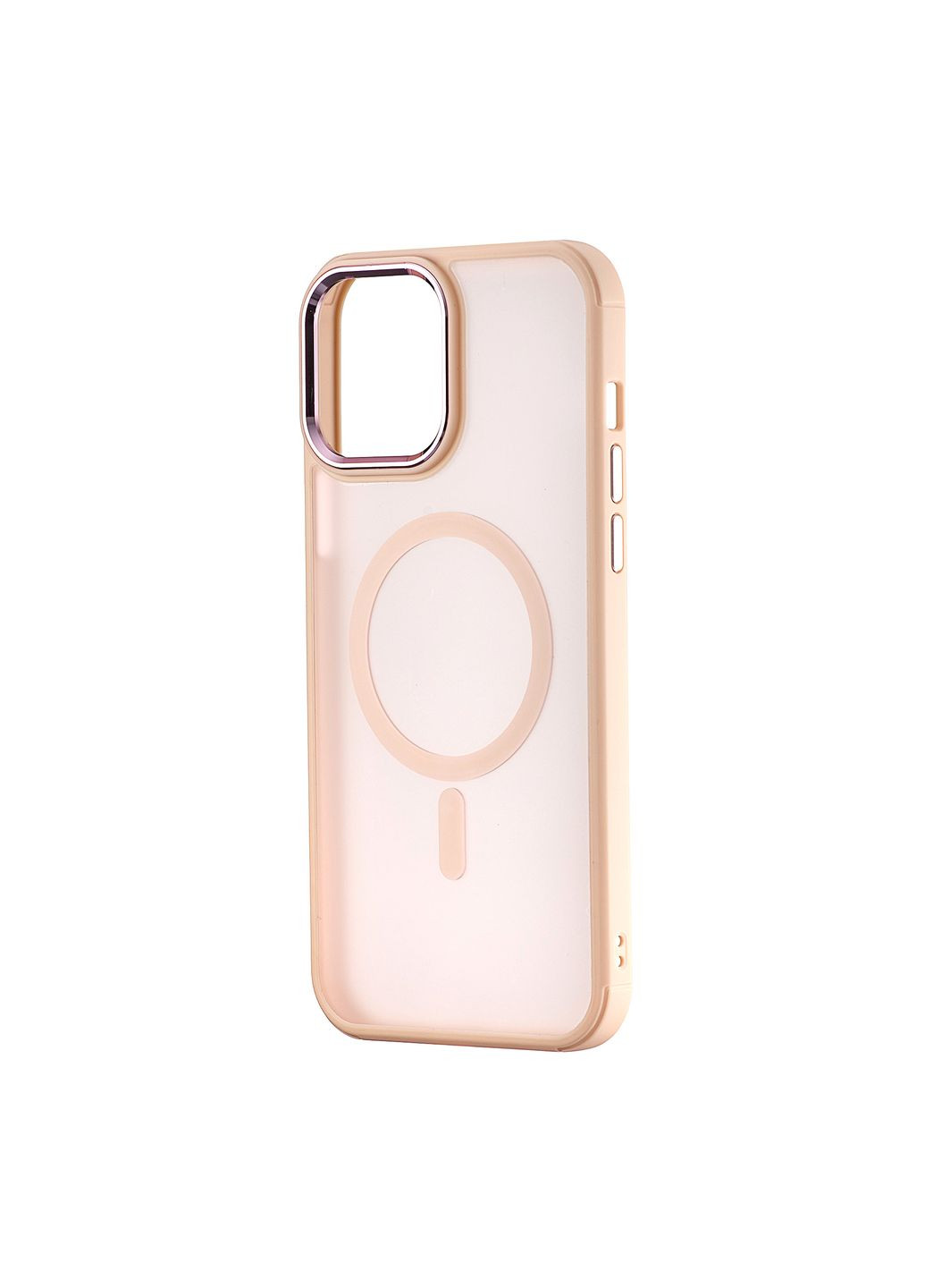 Чохол Magnetic Crystal with MagSafe Peach Case iPhone 13 Pro Max (297454684)