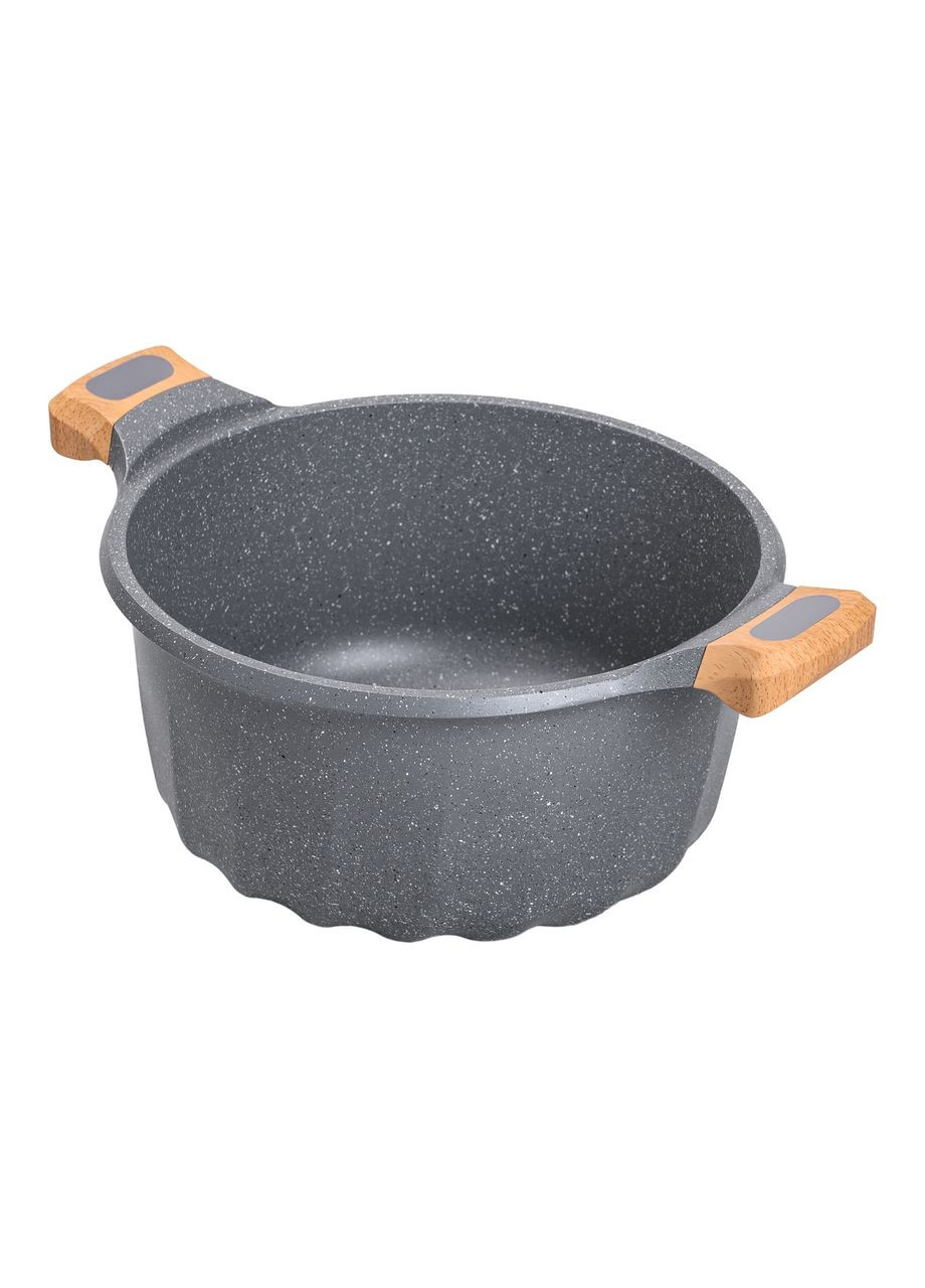 Каструля алюмінієва 11 л з антипригарним покриттям, сірий MGC (322771267)