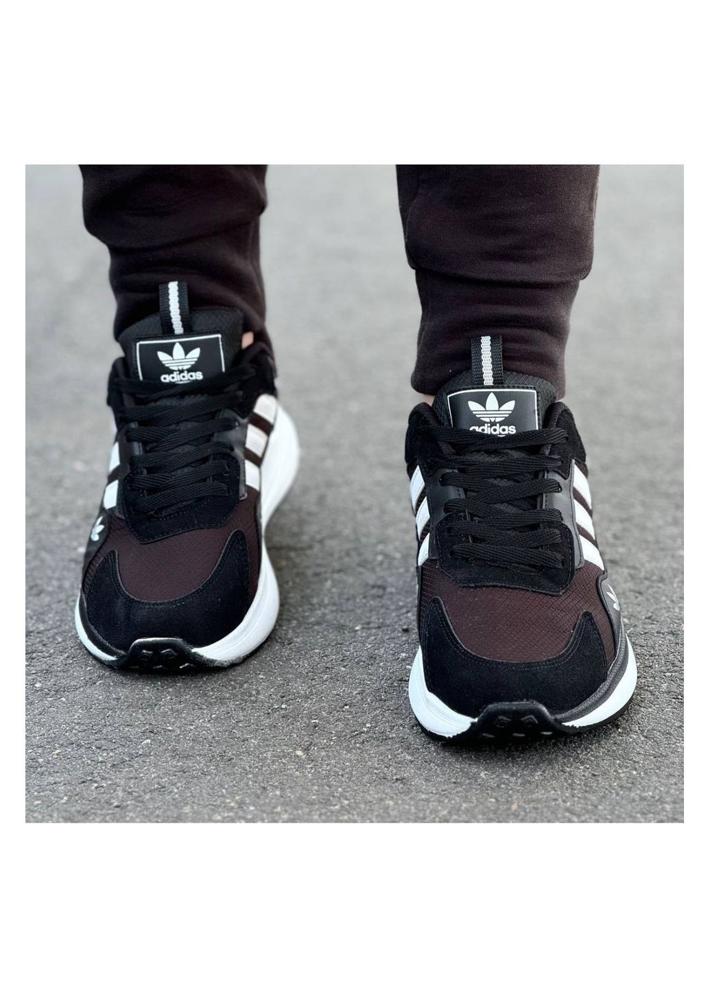 Чорні Осінні чоловічі кросівки No Brand