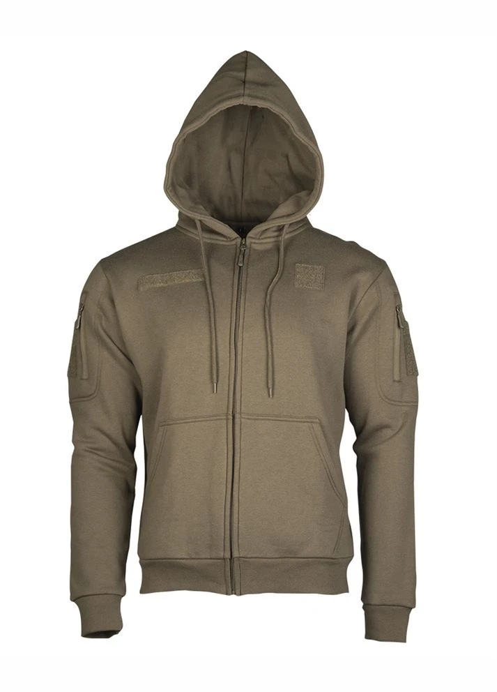 Реглан с капюшоном на молнии TACTICA HOODIE L Olive (DISC/11472012-L) Mil-Tec (316049581)