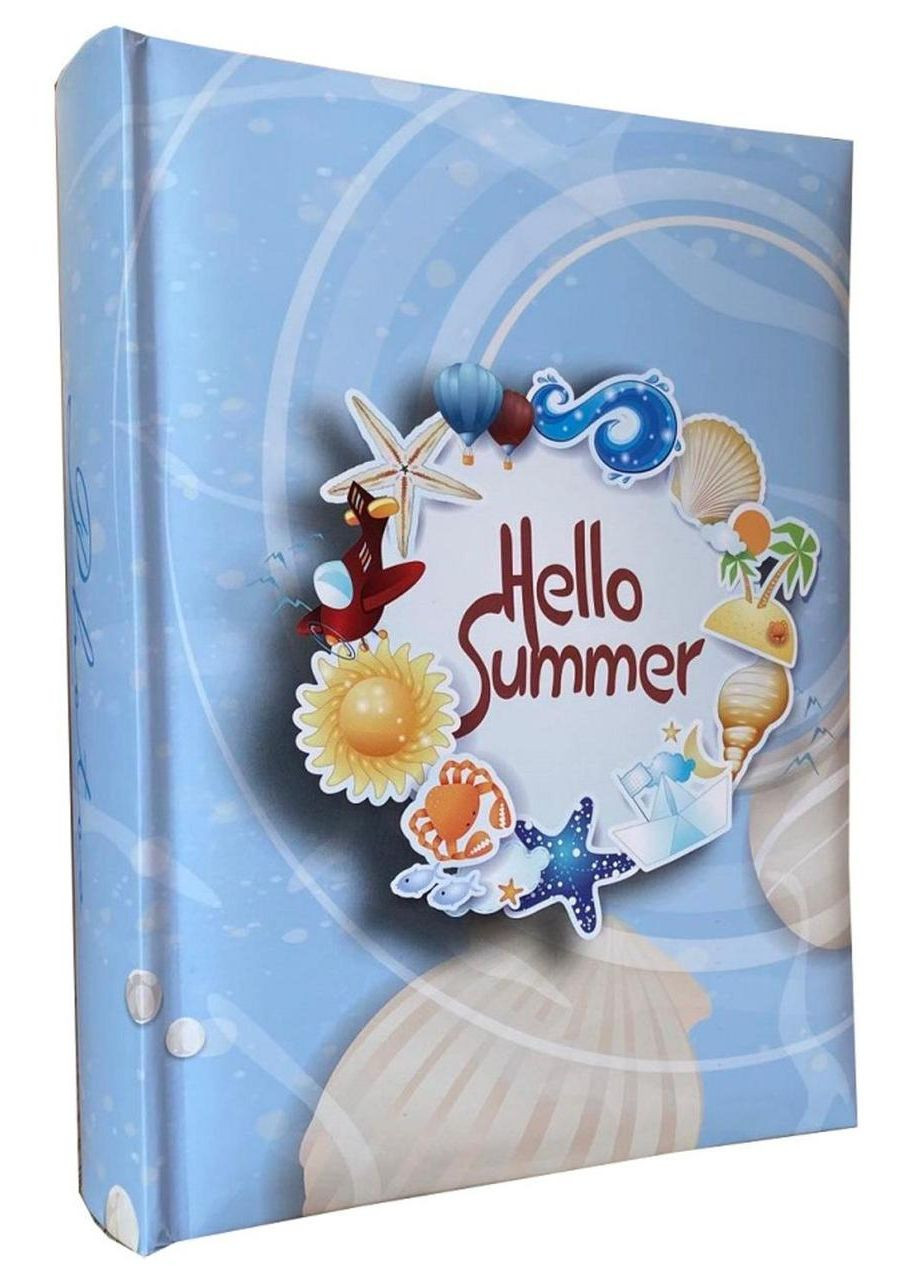 Фотоальбом на 100 фотокарток 13х18 см (BKM57100 HELLO SUMMER) EVG (329187642)