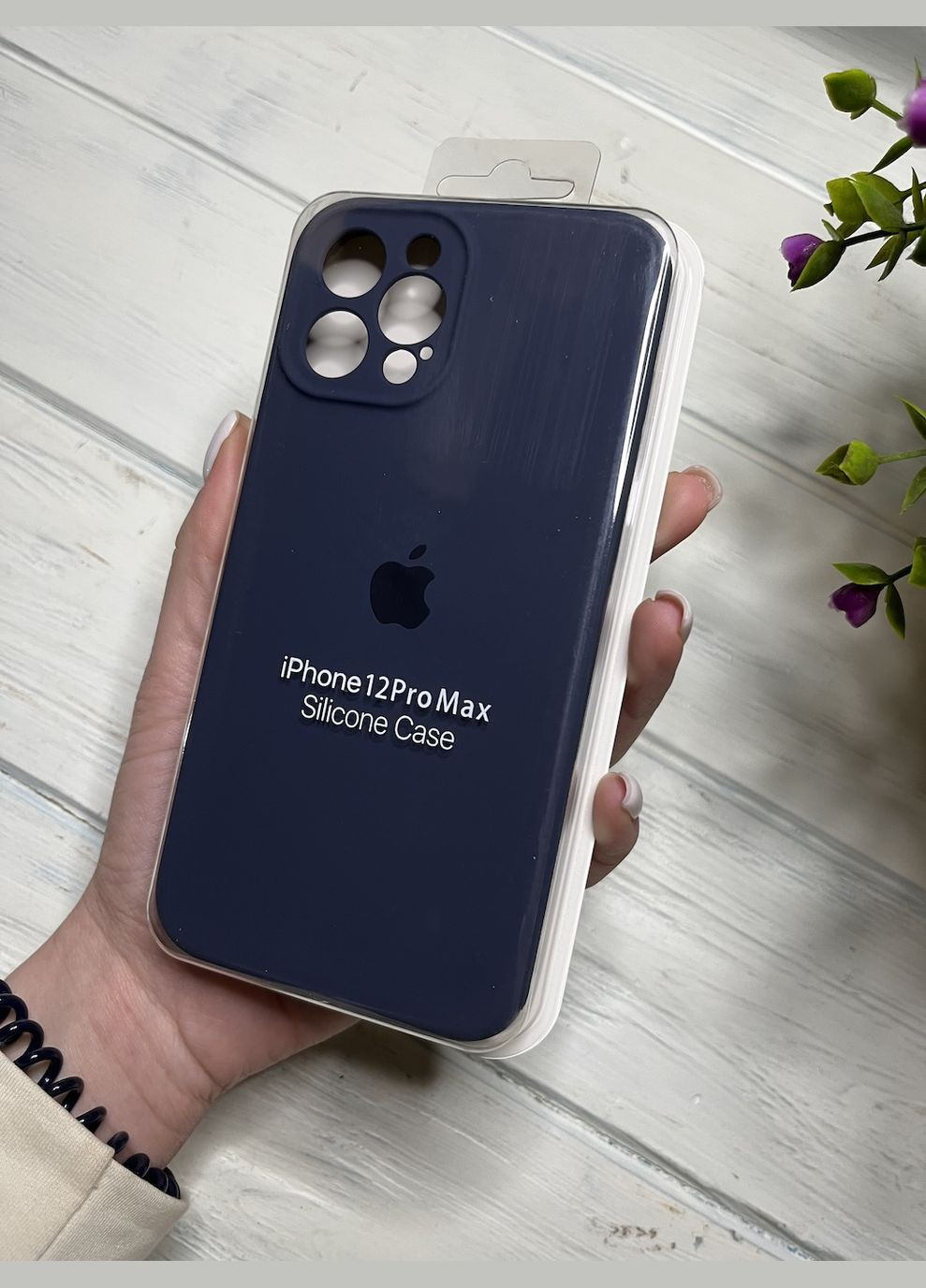 Чехол на iPhone 12 ProMax квадратные борта чехол на айфон silicone case full camera на apple айфон Brand iphone12promax (293151700)