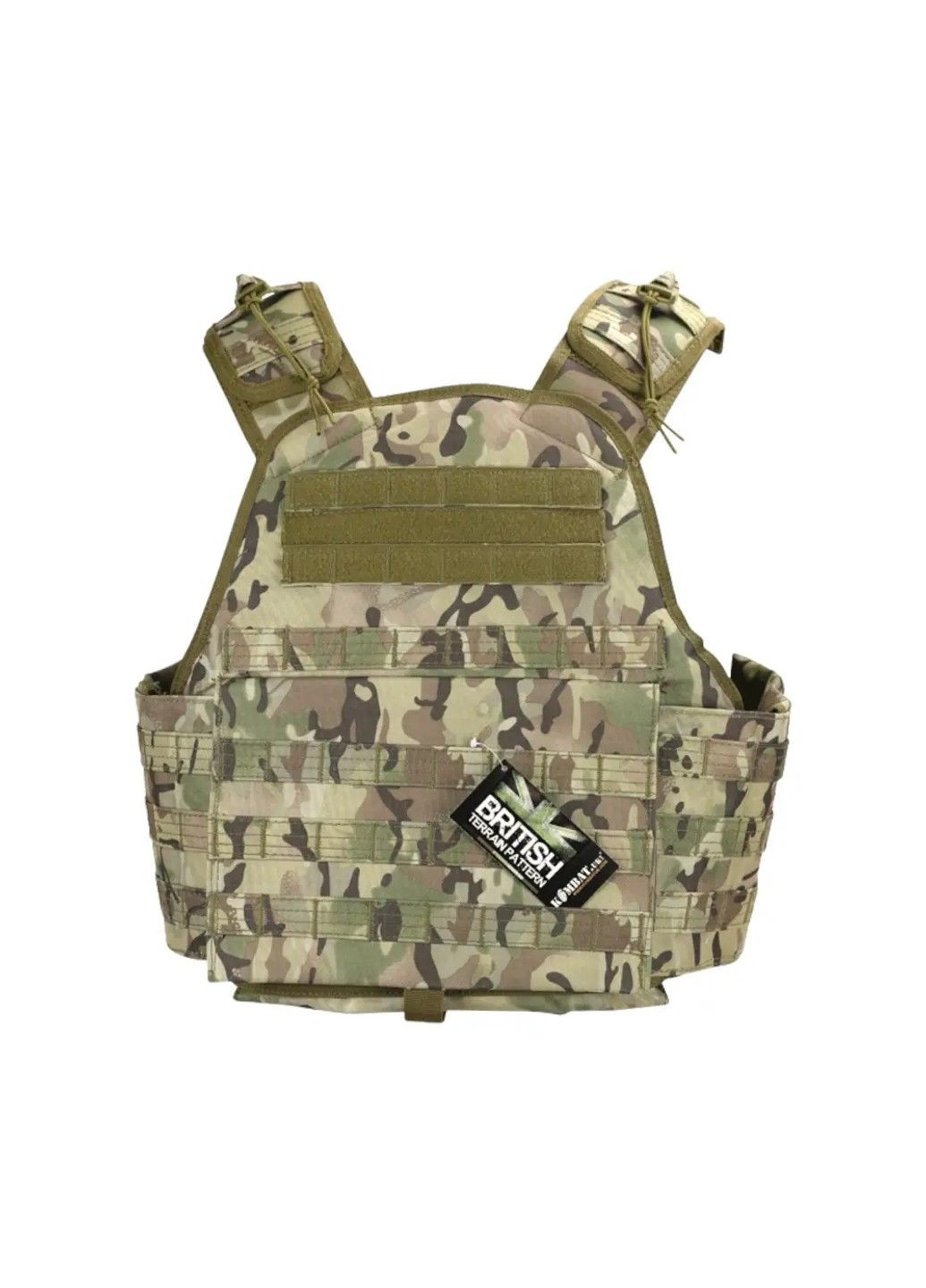 Тактическая плитоноска Viking Kombat Tactical без плит (Мультикам) No Brand (332634303)