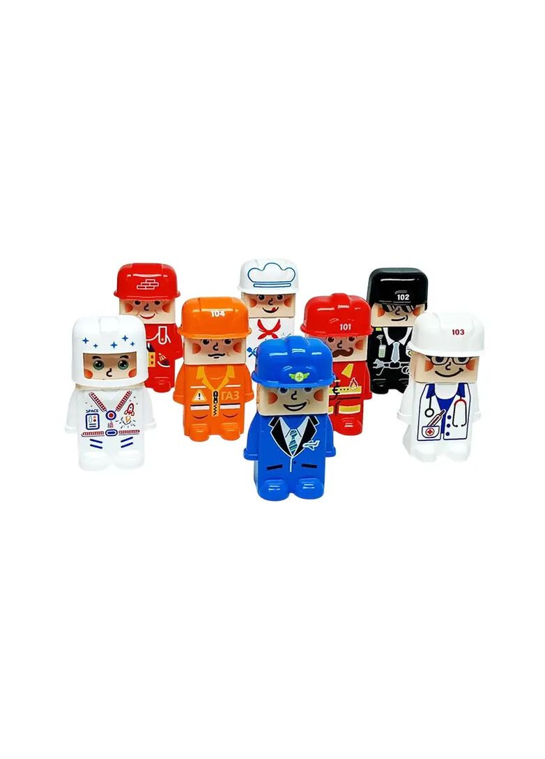 Конструктор блочний 8 деталей PROFFESSION від 11 років в асортименті 1658 Юніка Кон7165 (370654494)