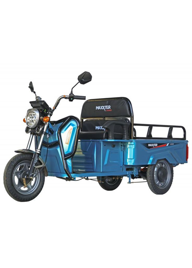 Електроскутер CARRIER (Blue) Maxxter (361064728)