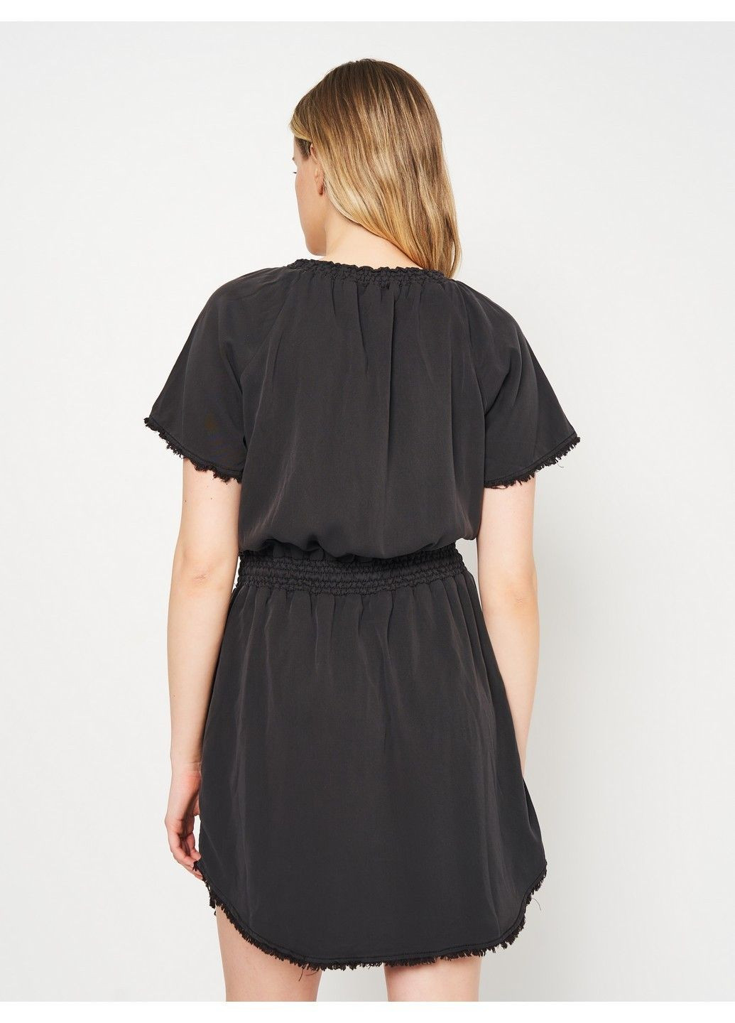 Темно-сіра кежуал сукня Dex однотонна