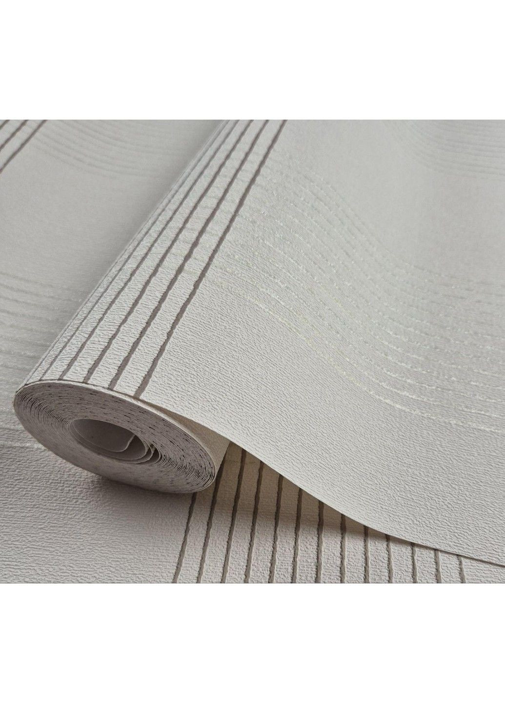 Шпалери вінілові на флізеліні 0.53 × 10.05 м 6615-10, бежеві — для спальні, вітальні, коридору MARBURG (368895864)