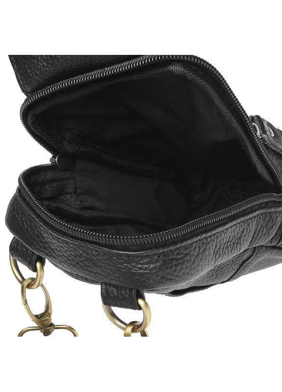 Мужская кожаная сумка через плечо K11024-black Keizer (311552854)