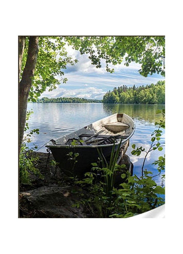 Набір для творчості Алмазна картина Човен біля берега GM86060 shop (4823113875886) Strateg (362929038)
