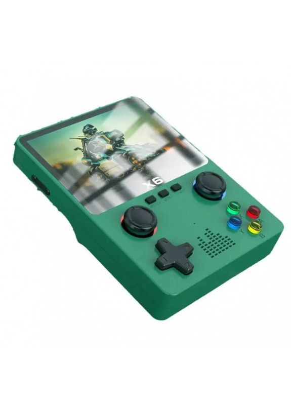 Портативная игровая консоль приставка X6 3,5" IPS-экран 10000 игр No Brand (360531896)