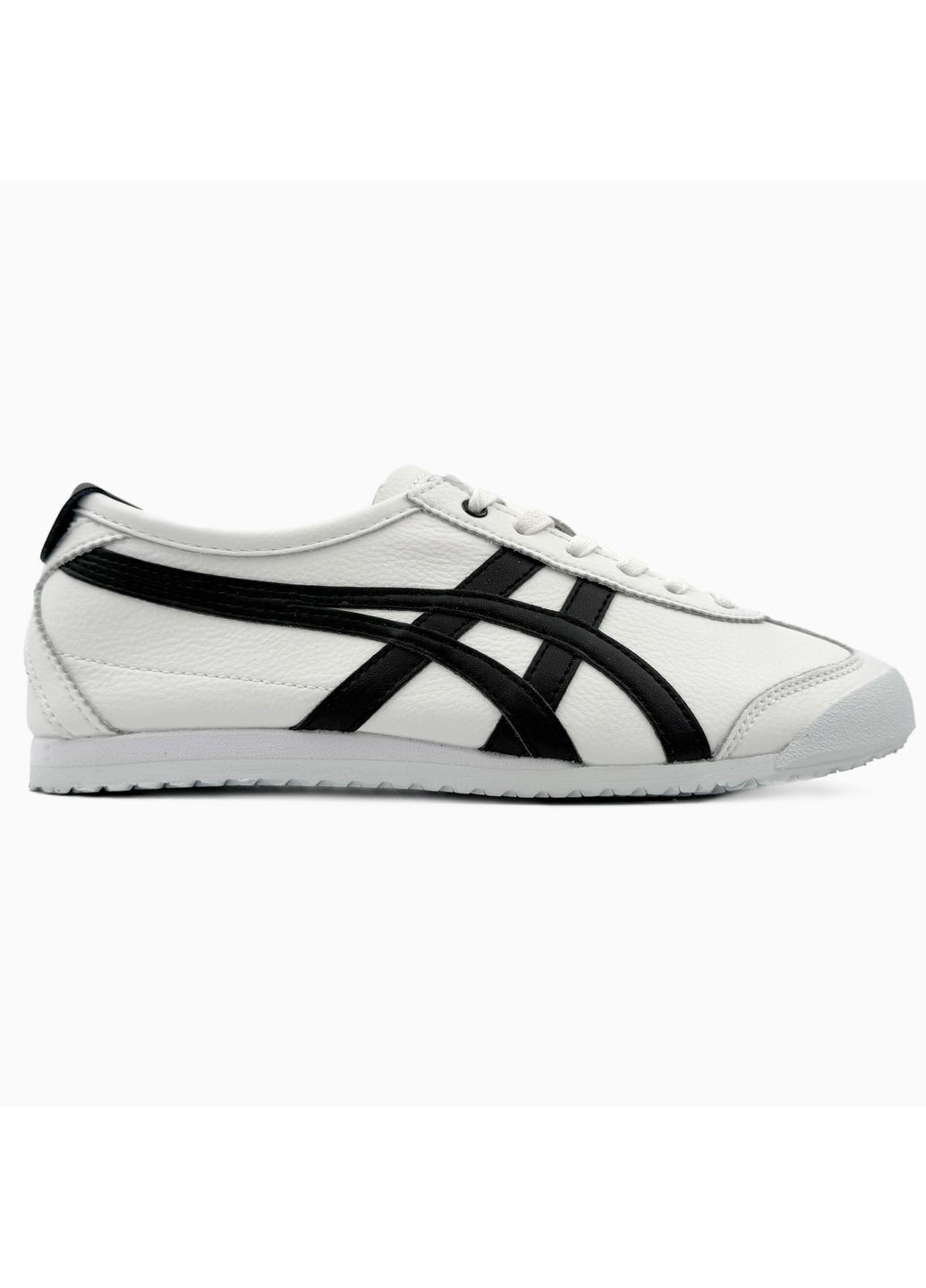 КРОССОВКИ ЖЕНСКИЕ ASICS ONITSUKA TIGER MEXICO WHITE / BLACK АСИКС ОНИТЦУКА ТАЙГЕР No Brand чёрные демисезоны (367173783)
